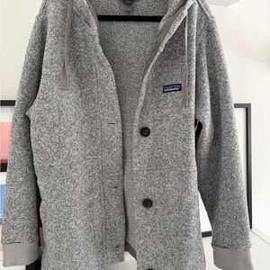 Patagonia Heather Gray Knit Jacket - Womens